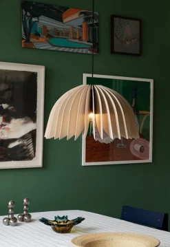 Pilke Lights Verna 50 pendant, birch