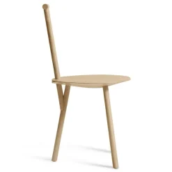 PLEASE WAIT to be SEATED Spade chair, natural ash