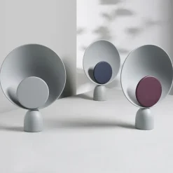 PLEASE WAIT to be SEATED Blooper table lamp, navy blue