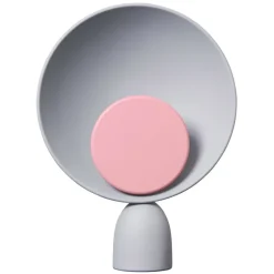 PLEASE WAIT to be SEATED Blooper table lamp, indian red