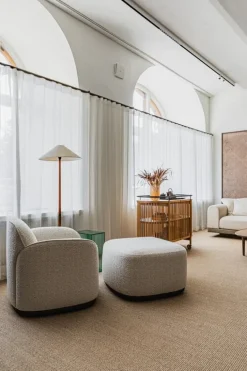 Poiat Bastone drinks trolley, oak