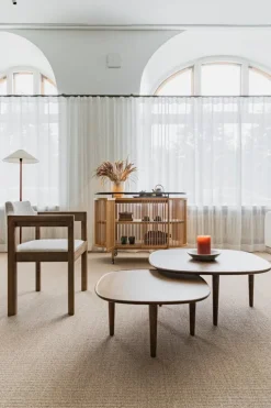 Poiat Bastone drinks trolley, oak