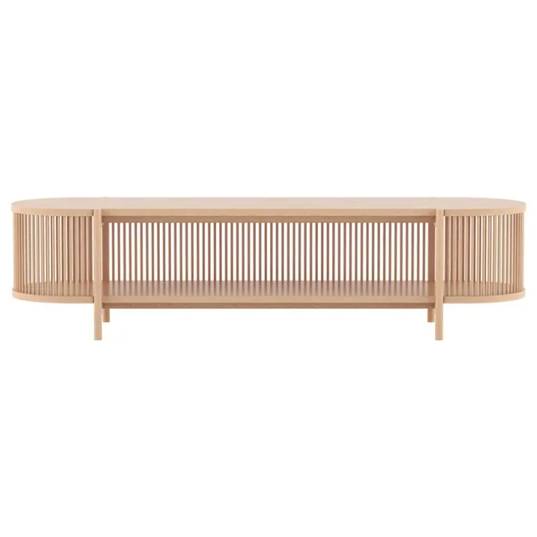 Poiat Bastone low sideboard, oak