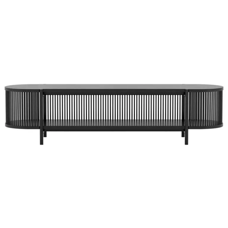 Poiat Bastone low sideboard, black