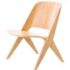 Poiat Lavitta lounge chair, oak