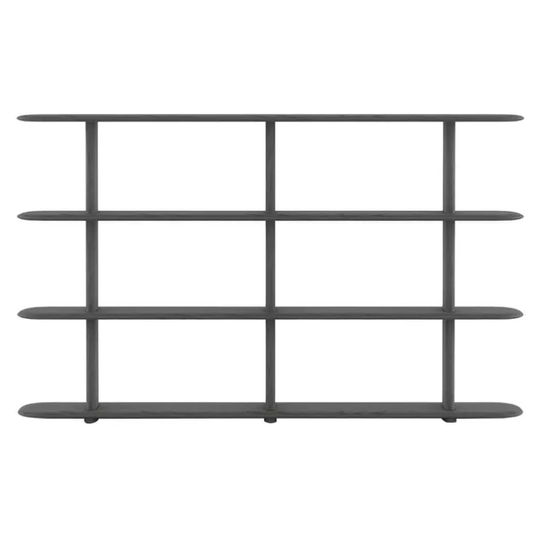 Poiat Poeme 109 shelf, black oak