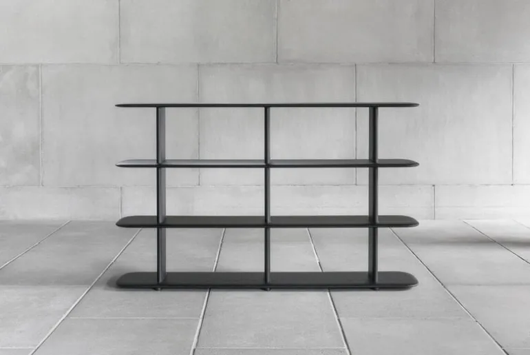 Poiat Poeme 109 shelf, black oak