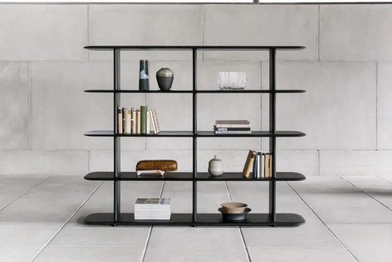 Poiat Poeme 144 shelf, black oak