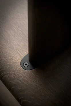 Poiat Poeme 74 shelf, dark oak