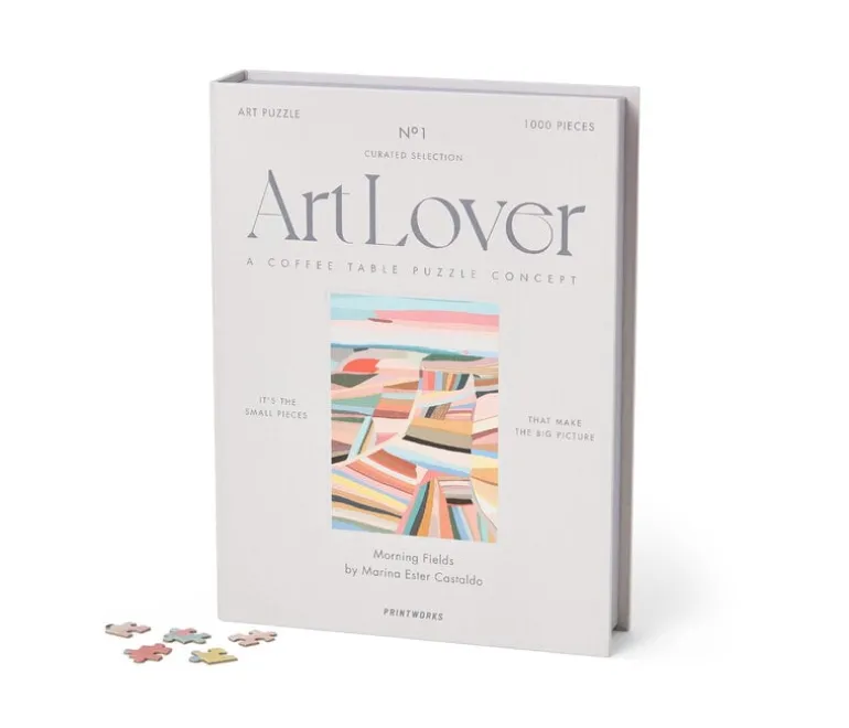 Printworks Art Lover Book Puzzle, Morning Fields, 1000 pcs
