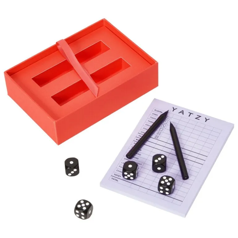 Printworks Classic - Yatzy, red