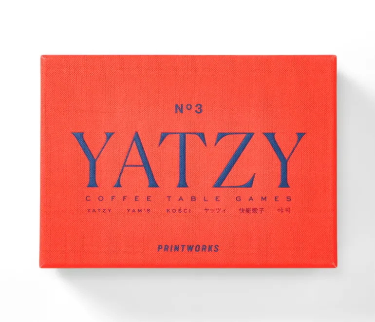Printworks Classic - Yatzy, red