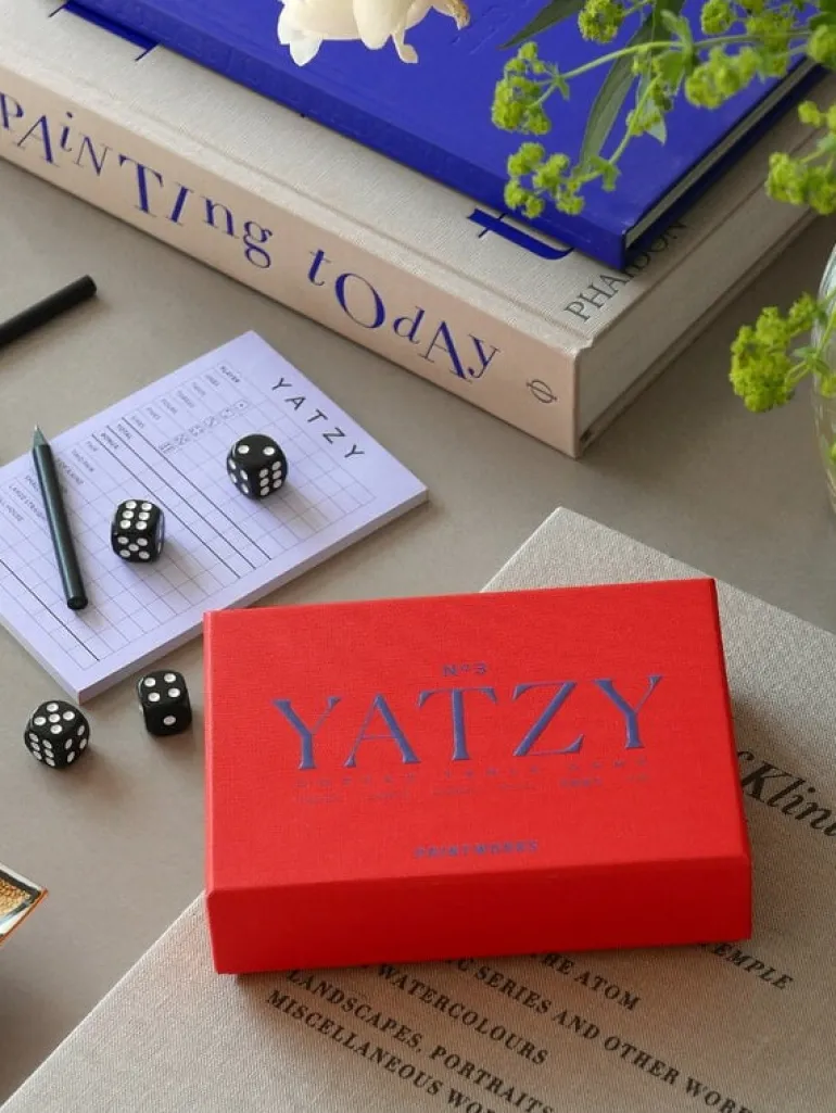 Printworks Classic - Yatzy, red