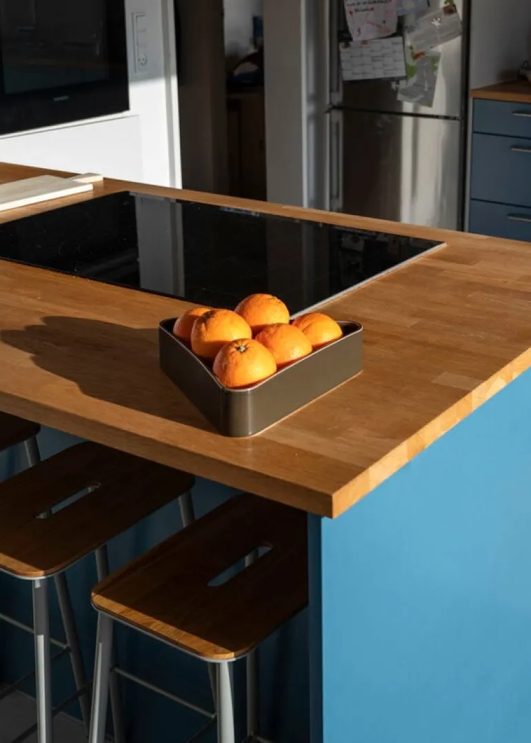 Raawii Canvas centrepiece, wetland green