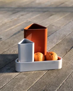 Raawii Canvas centrepiece, concrete grey