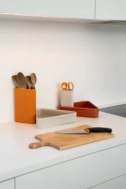 Raawii Canvas centrepiece, concrete grey