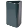 Raawii Canvas vase, large, peacock blue