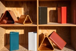 Raawii Canvas vase, small, concrete grey