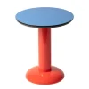 Raawii Coffee Thing tide table, tropical blue - red