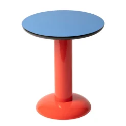 Raawii Coffee Thing tide table, tropical blue - red