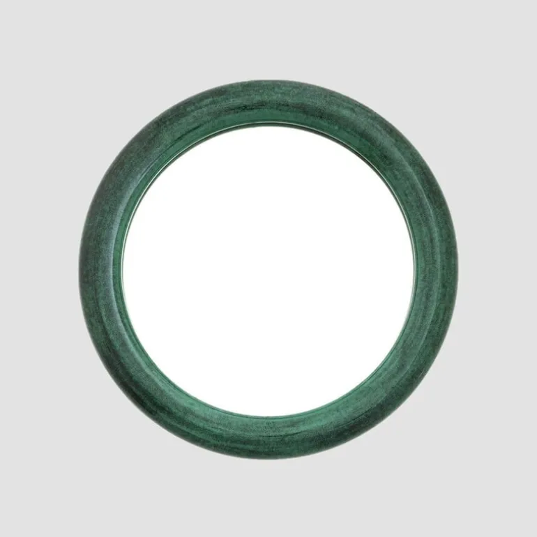 Raawii Duplum reactive mirror, electric jade