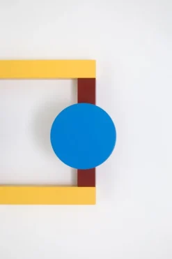 Raawii Hook 3, large, zinc yellow - sky blue