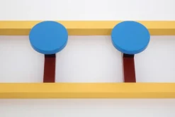 Raawii Hook 3, large, zinc yellow - sky blue