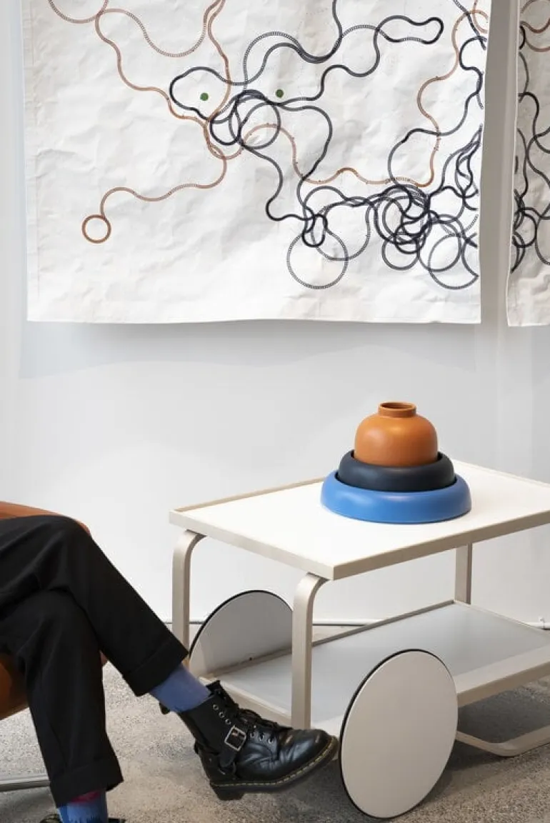 Raawii Omar vase, cinnamon