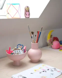 Raawii Strøm bowl, coral blush