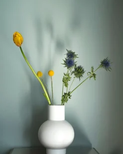 Raawii Strøm vase, vaporous grey