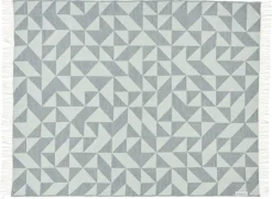 Ratzer Twist a Twill blanket, light grey