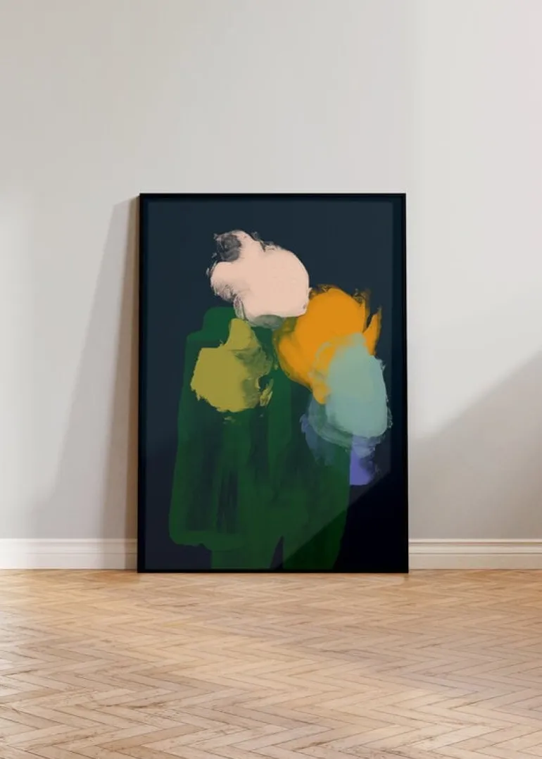 Reeta Ek Bunch of Flowers art print