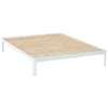 ReFramed Bed frame with slats, white