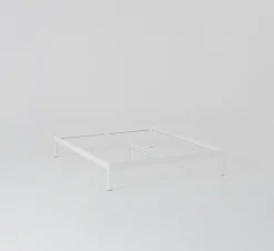 ReFramed Bed frame with slats, white