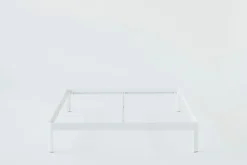ReFramed Bed frame with slats, white