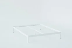 ReFramed Bed frame with slats, white