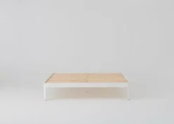ReFramed Bed frame with slats, white