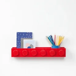 Room Copenhagen Lego Book Rack, bright red