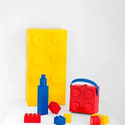 Room Copenhagen Lego Box with handle, red