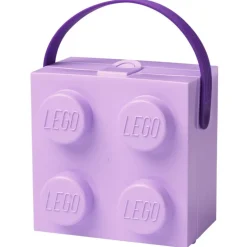 Room Copenhagen Lego Box with handle, lavender