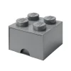 Room Copenhagen Lego Brick Drawer 4, dark grey