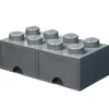 Room Copenhagen Lego Brick Drawer 8, dark grey