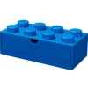 Room Copenhagen Lego Desk Drawer 8, bright blue