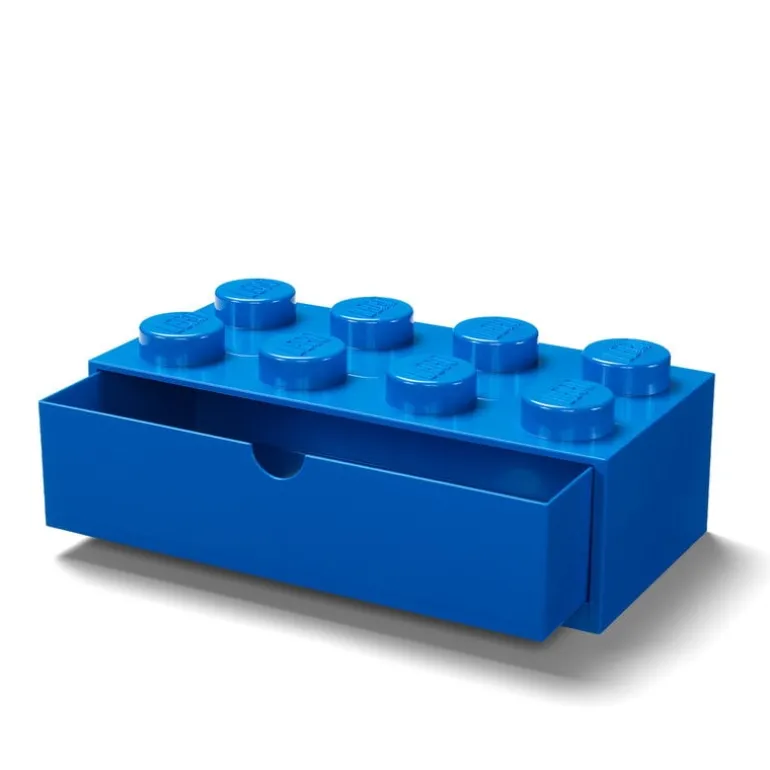Room Copenhagen Lego Desk Drawer 8, bright blue