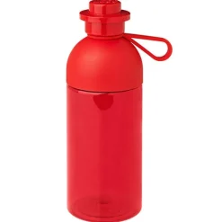 Room Copenhagen Lego drinking bottle, transparent, red