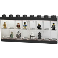 Room Copenhagen Lego Minifigure Display Case 16, black