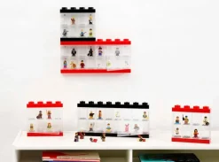 Room Copenhagen Lego Minifigure Display Case 16, black