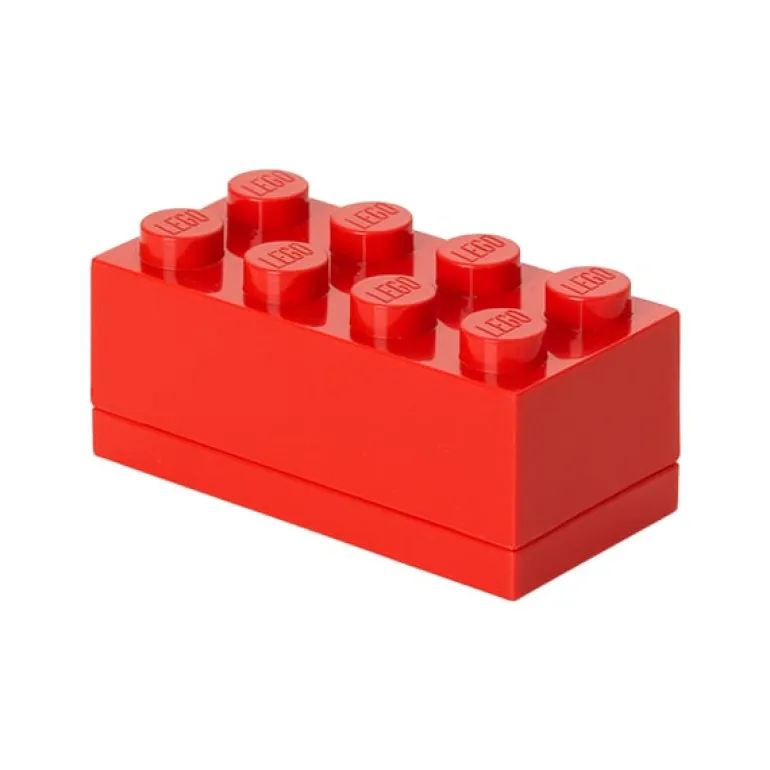 Room Copenhagen Lego Mini Box 8, red
