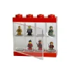 Room Copenhagen Lego Minifigure Display Case 8, red
