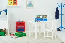 Room Copenhagen Lego Play & Display case, bright blue